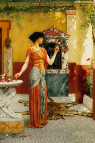 The Bouquet John William Godward